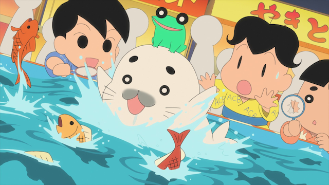 少年アシベ GO!GO!ゴマちゃん 第2シリーズ 第45話 アシベとスガオの夏祭り