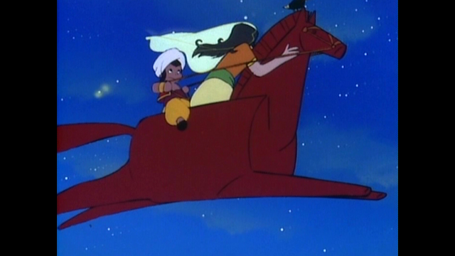 アラビアンナイト シンドバットの冒険 第13話 空飛ぶ木馬