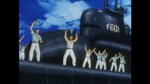 紺碧の艦隊 第10話 超巨艇欧州を翔ぶ